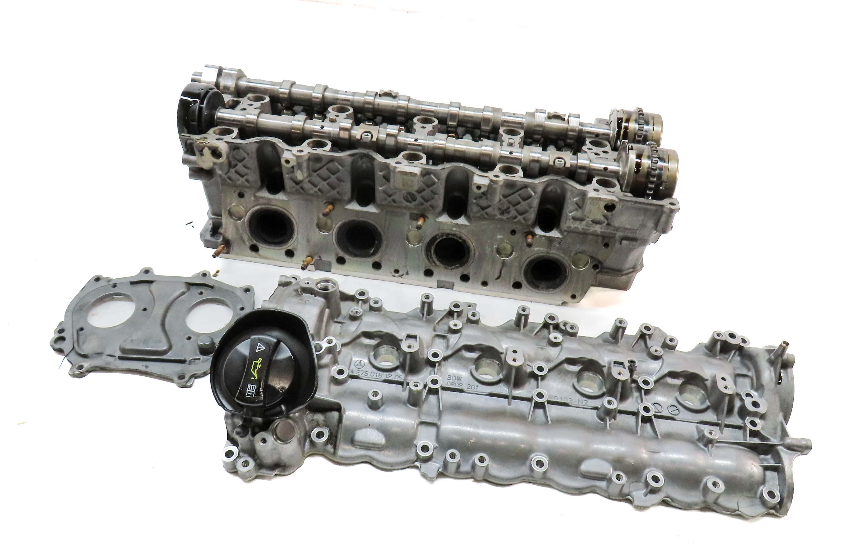 2012-2020 MERCEDES CL550 E550 GL450 GL550 S550 SL550 - 4.6L RIGHT CYLINDER HEAD — exact item pictured